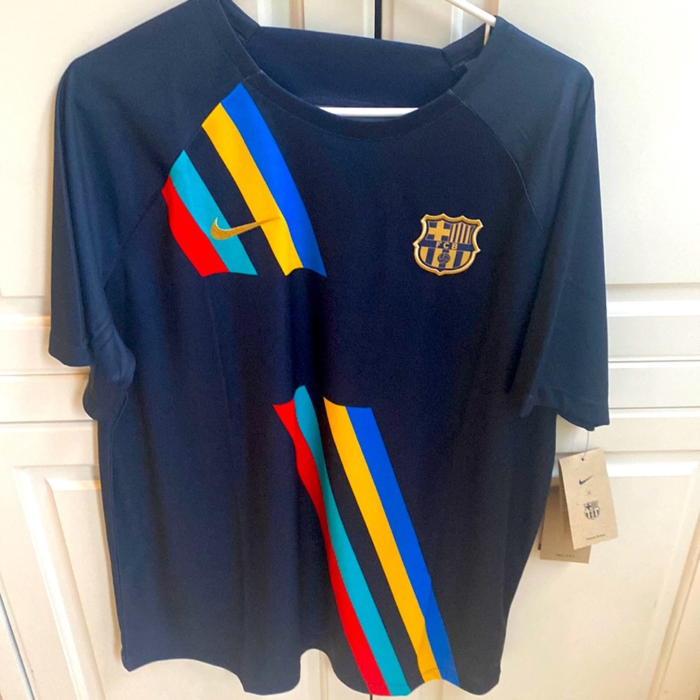 Nike Men’s FC Barcelona Soccer Jersey- XL- New- Authentic